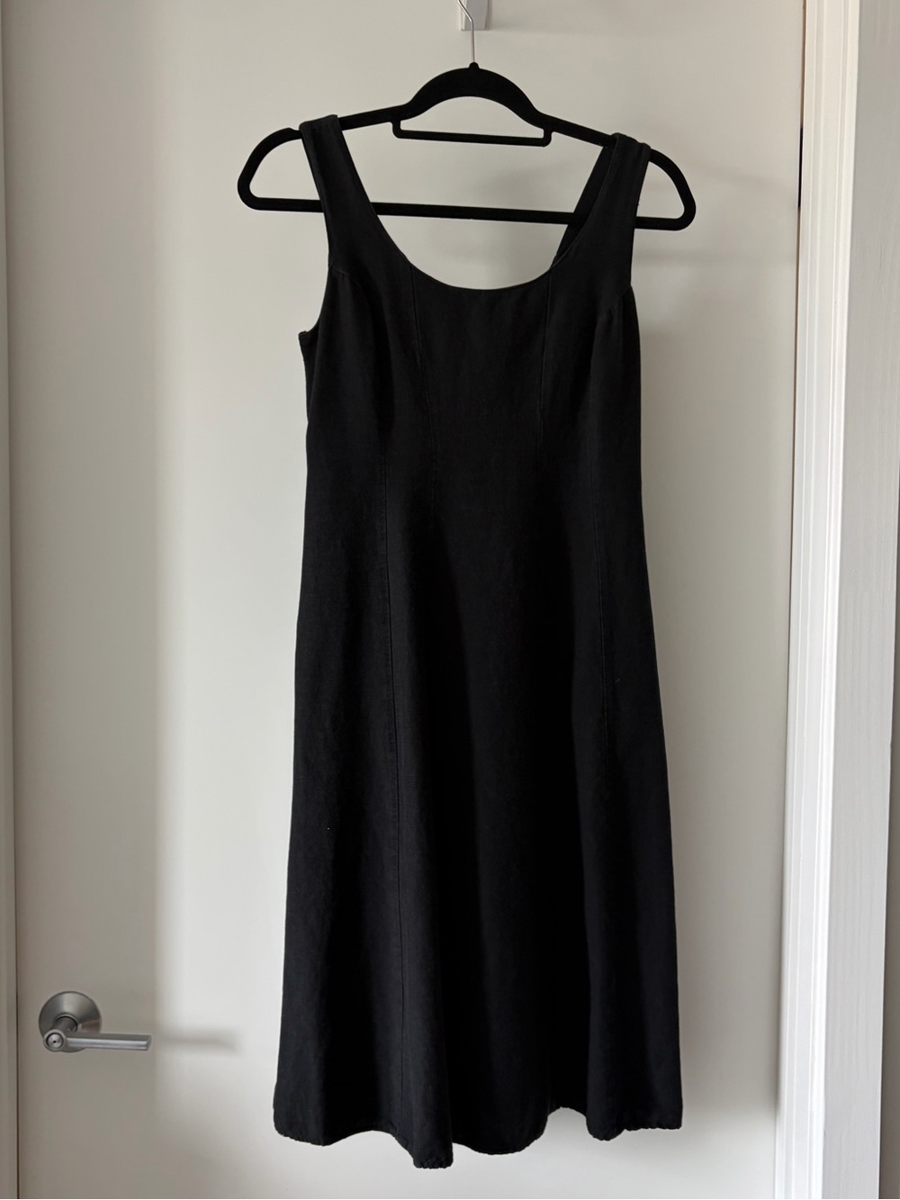 Sincerely Jules Classic Black Sleeveless Midi Dress - Elegant Everyday Style